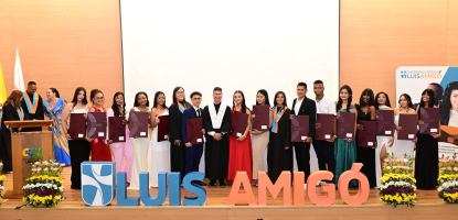 La Universidad Católica Luis Amigó celebra 33 nuevos profesionales para Urabá